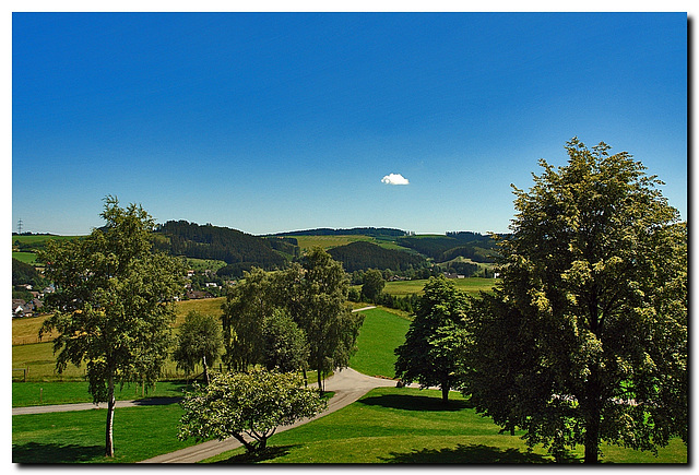 Wölkchen auf Besuch