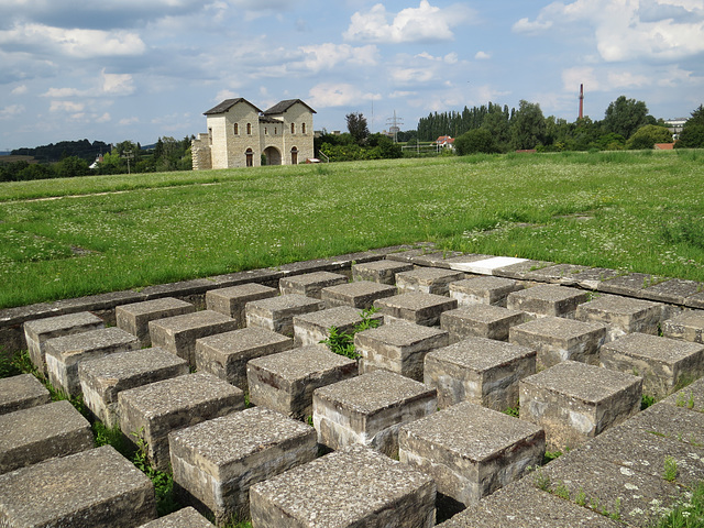 Weissenburg : hypocaustes des principia.