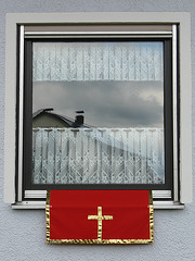 Christlicher Fensterschmuck