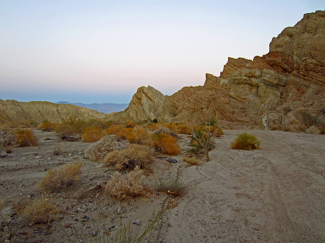 Mecca Hills before sunrise (0322)