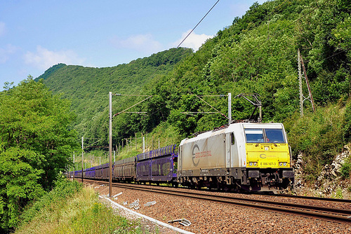 Traxx dans la vallée du Doubs