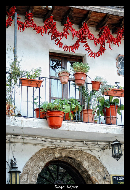 Balcon en Cazorla (Jaen)