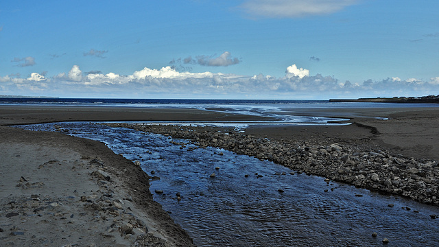 Fluss zum Meer