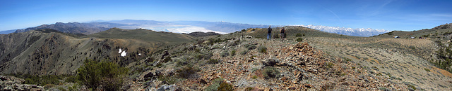 Eastern Sierra and Owens Valley From Inyo Range (1)