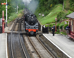 Arrival at Goathland