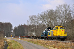 Train de rails sur Lure-Villersexel
