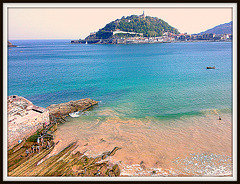 San Sebastián: monte Urgull.