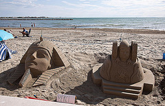 20110610 5840RWwf Sandskulpturen [Le Grau du Roi]