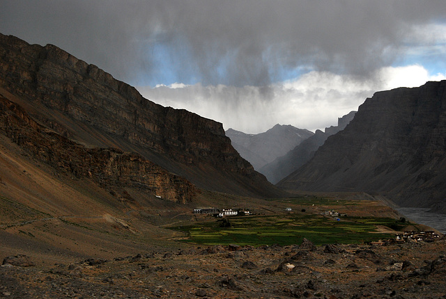 Storm sky, Spiti Valley