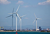 20110609 5720RAw [F] Windrad, Hafen, Port St. Louis du Rhone, Camargue