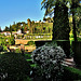 Los jardines del Generalife desde el Parador de San Francisco. Granada.