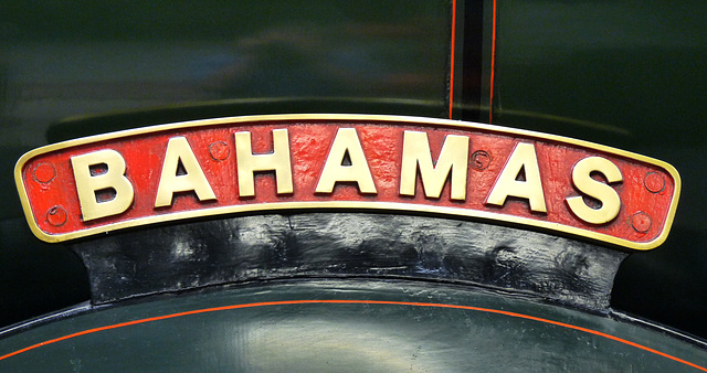 'Bahamas' Nameplate