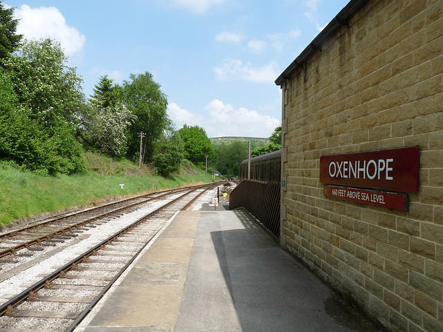 Oxenhope Station- 660 Feet Above Sea Level