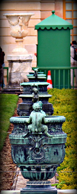 In the garden of Palace of Versailles