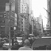 New-York city - Entre gratte-cieux / In between skyscraper - Noir et blanc / 19 juillet 2008.  - Bald head / Chauve
