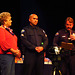 Mayor Parks - Sgt Link - Chief Williams (0295)
