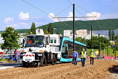 Tramway en acheminement