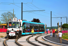 Tram dans la courbe