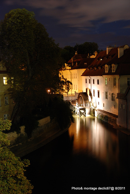 Le moulin (restauré) à Kampa