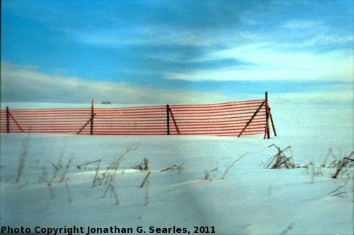 Cyclone Fence on JHMD Linka 228, Edited Version 2, Jihočeský kraj, Bohemia (CZ), 2011