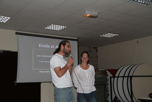 Soirée Cyclocool - Présentation de Jean-Christian et Emilie