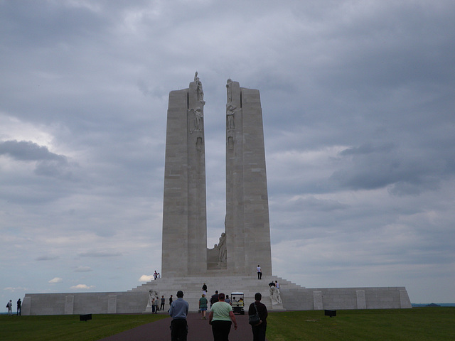 Mémorial franco-canadien de Vimy.