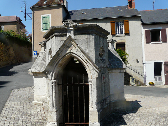fontaine sainte Radegonde