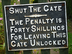 Shut the Gate!