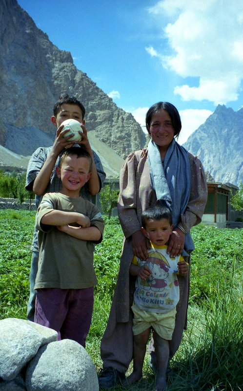 Passu. North Pakistan