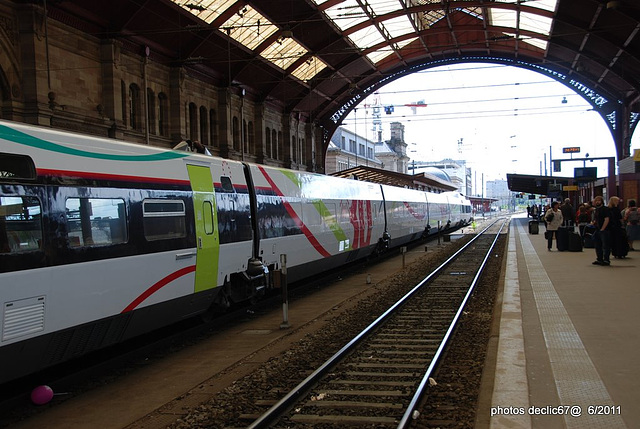 TGV au  quai 1