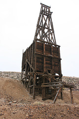 Headframe, San Rafael mine