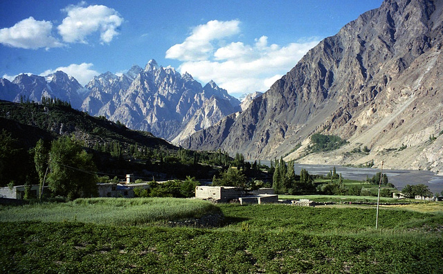 Gulmit. Far North Pakistan