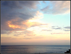 Atardecer en Benalmádena (Málaga).