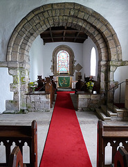 Interior of St. John the Baptist Church, Edlingham