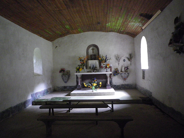 Chapelle Saint Sulpice, intérieur.