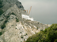 Carrara - Marmor-Abbau