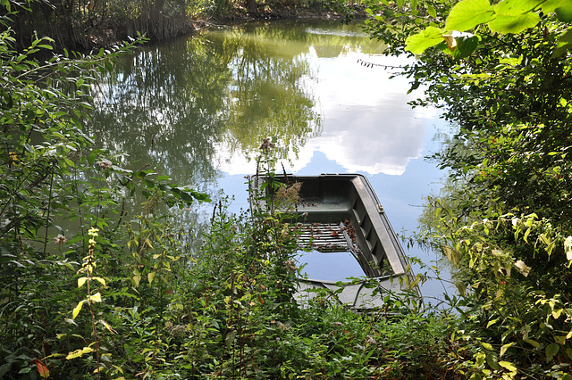 UNE BARQUE DANS LE CIEL