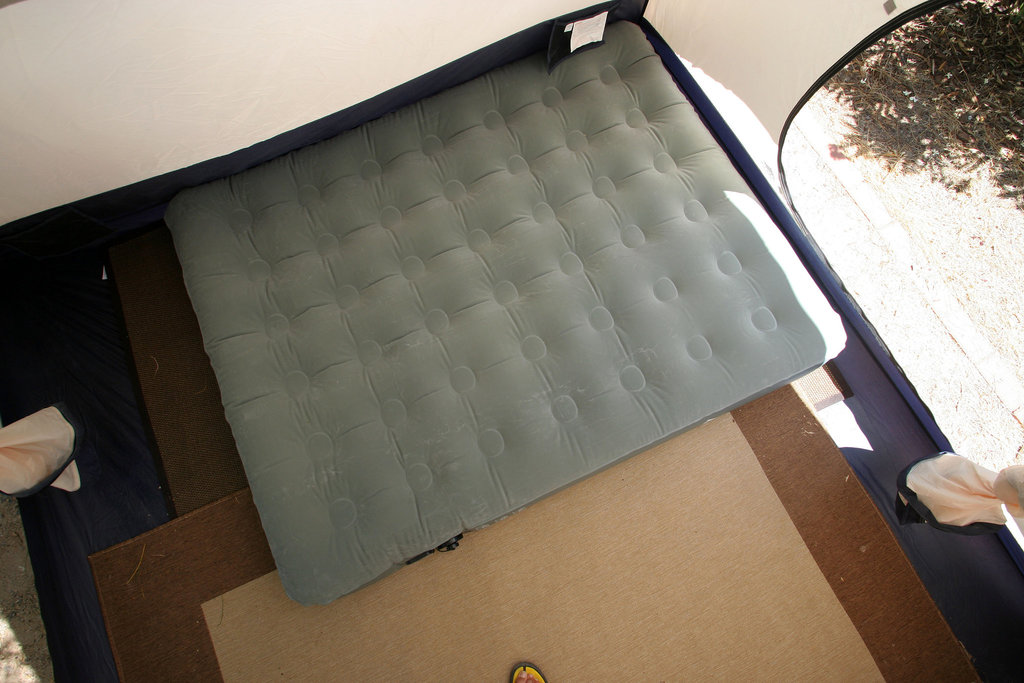 Mattress in tent (0308)