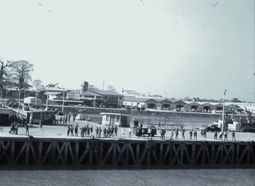 Quay-bridge on Geba River