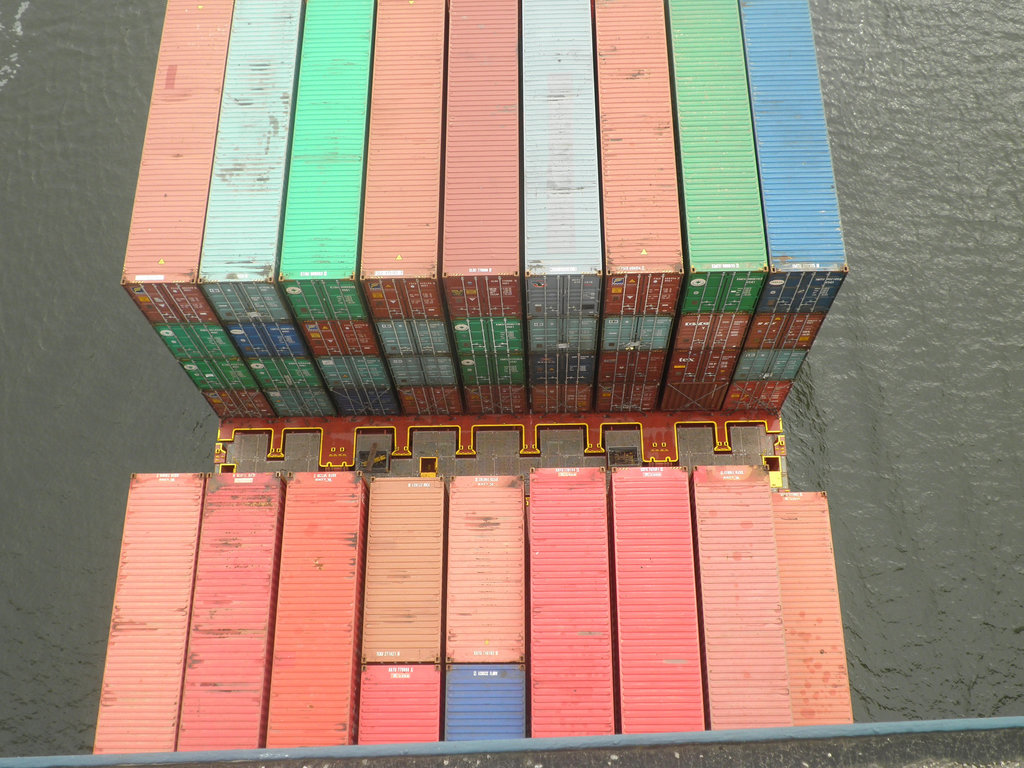 Container - draufsicht
