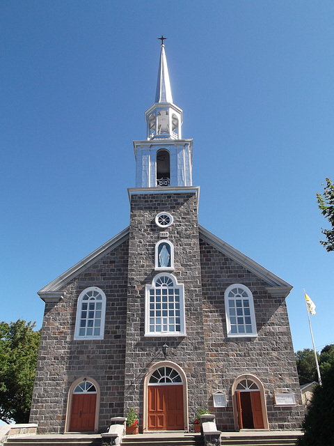 Notre-Dame-du-Portage, Bas du fleuve, Québec - CANADA / 26 août 2011.