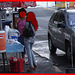 Acapulco , Mexico /  9 février 2011 - Anonymous red faces / Rouge anonyme