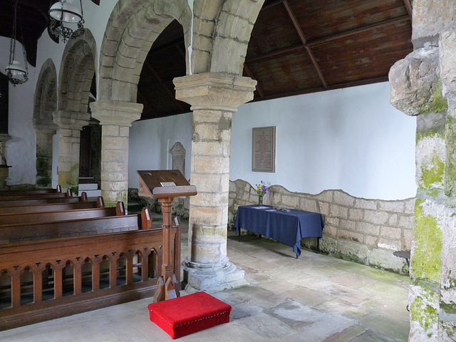Interior of St. John the Baptist Church, Edlingham
