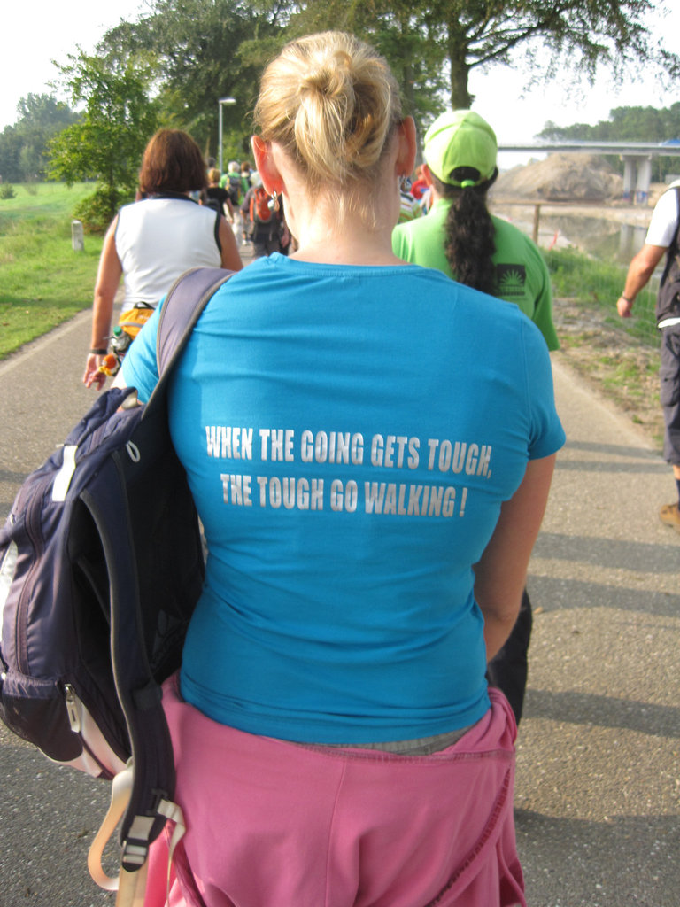 When the going gets tough...