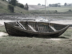 Low Tide at Alnmouth (desaturated)