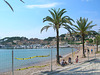 En quittant Palma de Mallorca par le train