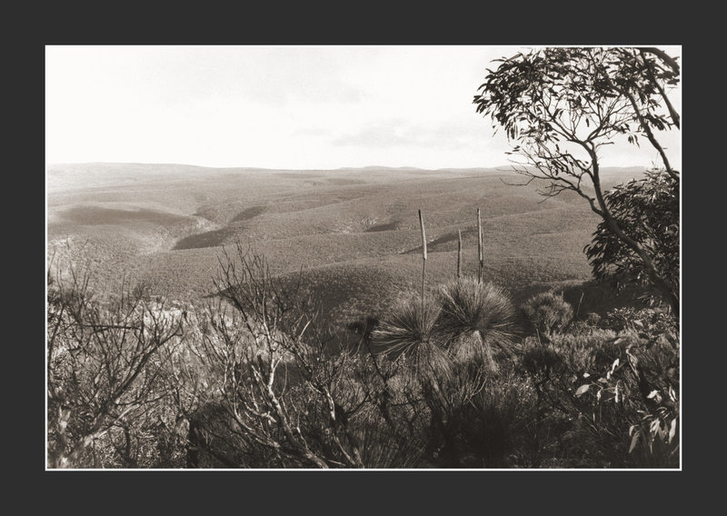 Gammon Plateau (sepia)