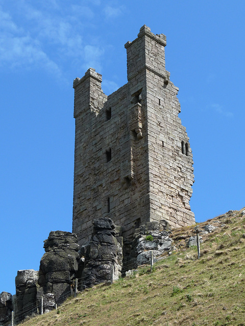 Ruined Tower at Dunstanburgh Castle