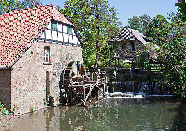 20110508 2057RAw [D~LIP] Wassermühle, Schloss Brake, Lemgo