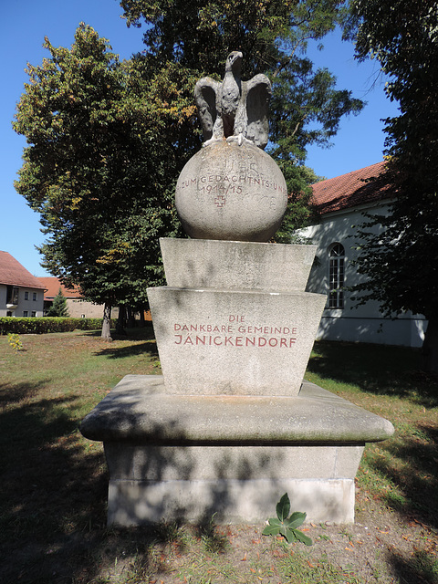 Denkmal 1.Weltkrieg - Jänickendorf /1